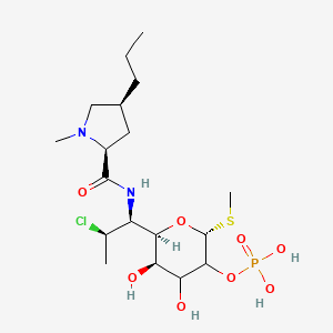 molecular formula C18H34ClN2O8PS B14100712 7-Epi clindamycin 2-phosphate 