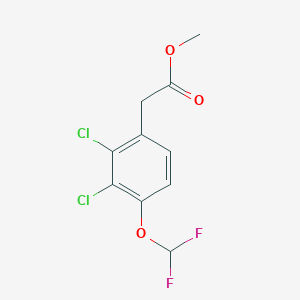 Methyl 2,3-dichloro-4-(difluoromethoxy)phenylacetate