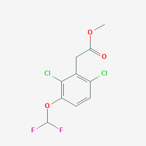 Methyl 2,6-dichloro-3-(difluoromethoxy)phenylacetate
