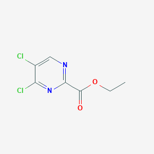 molecular formula C7H6Cl2N2O2 B1410092 Ethyl 4,5-dichloropyrimidine-2-carboxylate CAS No. 1806289-64-4