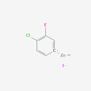 Zinc,(4-chloro-3-fluorophenyl)iodo-