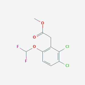 Methyl 2,3-dichloro-6-(difluoromethoxy)phenylacetate