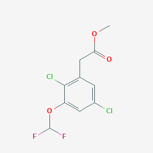 Methyl 2,5-dichloro-3-(difluoromethoxy)phenylacetate
