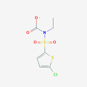 Carbamic acid,N-[(5-chloro-2-thienyl)sulfonyl]-, ethyl ester