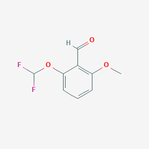 2-Difluoromethoxy-6-methoxybenzaldehyde