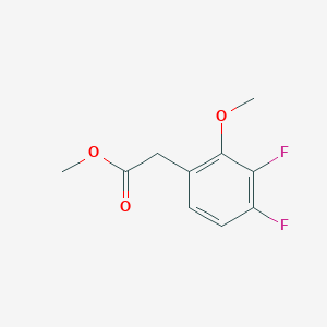 molecular formula C10H10F2O3 B1410117 Methyl 3,4-difluoro-2-methoxyphenylacetate CAS No. 1804880-97-4