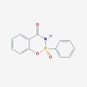 B141012 2-Phenyl-4H-1,3,2-benzoxazaphosphorin-4-one 2-oxide CAS No. 143000-14-0