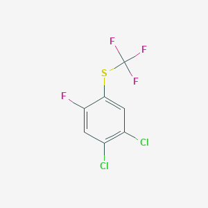 1,2-Dichloro-4-fluoro-5-(trifluoromethylthio)benzene