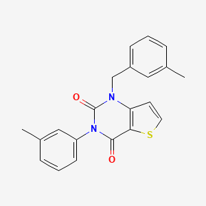 1-(3-methylbenzyl)-3-(3-methylphenyl)thieno[3,2-d]pyrimidine-2,4(1H,3H)-dione