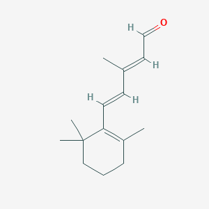molecular formula C15H22O B141014 β-紫罗兰醛 CAS No. 3917-41-7