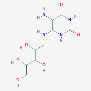 5-amino-6-(2,3,4,5-tetrahydroxypentylamino)-1H-pyrimidine-2,4-dione