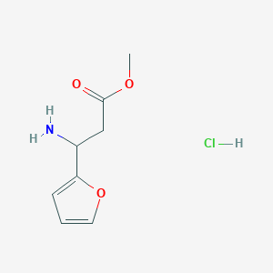 Methyl 3-amino-3-(furan-2-yl)propanoate HCl