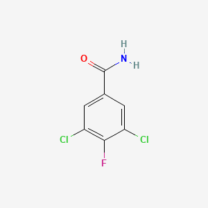 3,5-Dichloro-4-fluorobenzamide