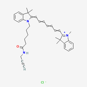 molecular formula C37H44ClN3O B14101680 Cy7 alkyne 