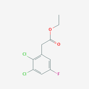molecular formula C10H9Cl2FO2 B1410173 Ethyl 2,3-dichloro-5-fluorophenylacetate CAS No. 1803819-55-7