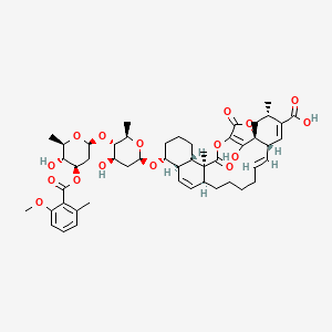 molecular formula C50H64O16 B14101757 Deschlorothricin 