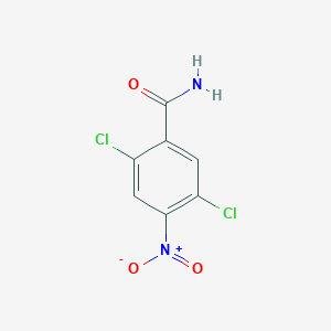 molecular formula C7H4Cl2N2O3 B1410182 2,5-Dichloro-4-nitrobenzamide CAS No. 1806304-85-7