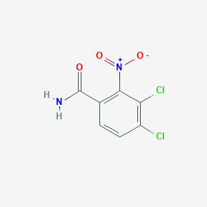 molecular formula C7H4Cl2N2O3 B1410183 3,4-Dichloro-2-nitrobenzamide CAS No. 1803805-62-0