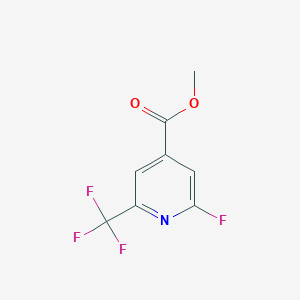 Methyl 2-fluoro-6-(trifluoromethyl)isonicotinate