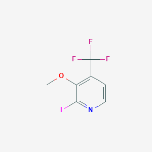 molecular formula C7H5F3INO B1410215 2-Iodo-3-methoxy-4-(trifluoromethyl)pyridine CAS No. 1227576-77-3