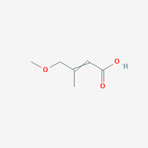 4-methoxy-3-methylbut-2-enoic acid