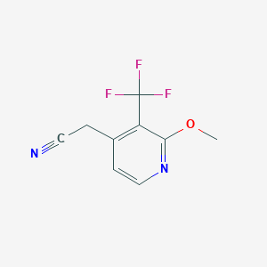 2-Methoxy-3-(trifluoromethyl)pyridine-4-acetonitrile
