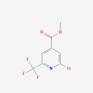 Methyl 2-bromo-6-(trifluoromethyl)isonicotinate