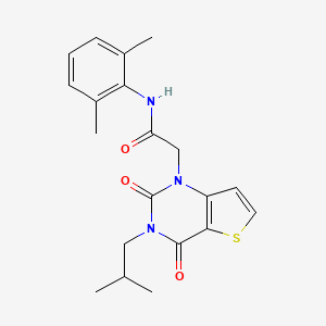 N-(2,6-dimethylphenyl)-2-[3-(2-methylpropyl)-2,4-dioxo-3,4-dihydrothieno[3,2-d]pyrimidin-1(2H)-yl]acetamide