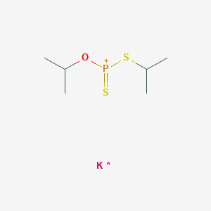 Phosphorodithioic acid,O,O-bis(1-methylethyl) ester, potassium salt (1:1)