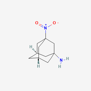 (1r,3s,5R,7S)-3-Nitroadamantan-1-amine (Vildagliptin Impurity pound(c)