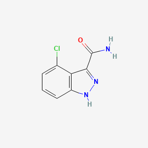 4-Chloro-1H-indazole-3-carboxamide
