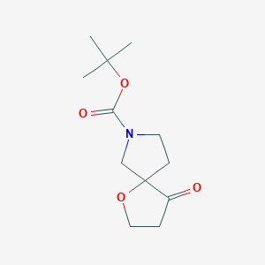 tert-Butyl 4-oxo-1-oxa-7-azaspiro[4.4]nonane-7-carboxylate