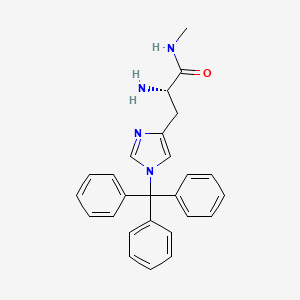 (S)-2-Amino-N-methyl-3-(1-trityl-1H-imidazol-4-yl)propanamide