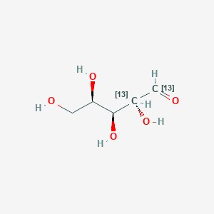 (2R,3S,4R)-2,3,4,5-Tetrahydroxypentanal-1,2-13C2