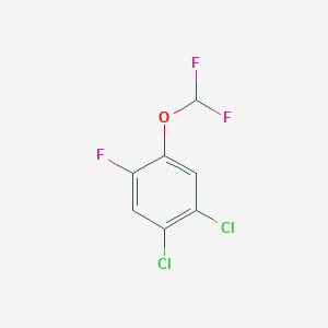 1,2-Dichloro-4-difluoromethoxy-5-fluorobenzene