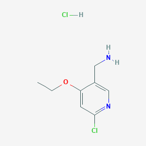 (6-Chloro-4-ethoxypyridin-3-yl)methanamine hydrochloride