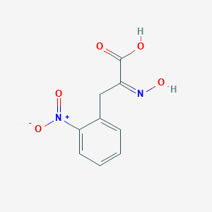 B141033 (2Z)-2-hydroxyimino-3-(2-nitrophenyl)propanoic acid CAS No. 27878-36-0