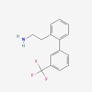 2-[3'-(Trifluoromethyl)biphenyl-2-yl]ethanamine