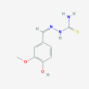 1-(4-Hydroxy-3-methoxybenzylidene)-3-thiosemicarbazide