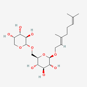 molecular formula C21H36O10 B14103379 Kenposide A 