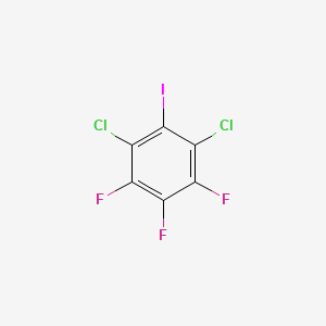 molecular formula C6Cl2F3I B1410341 1,3-Dichloro-2-iodo-4,5,6-trifluorobenzene CAS No. 1805483-62-8