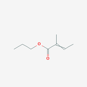 Propyl 2-methylbut-2-enoate