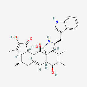 molecular formula C32H36N2O5 B14103537 chaetoglobosin Vb CAS No. 1399690-75-5