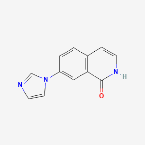 7-(1H-imidazol-1-yl)isoquinolin-1(2H)-one