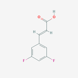 molecular formula C9H6F2O2 B141041 3,5-二氟肉桂酸 CAS No. 147700-58-1