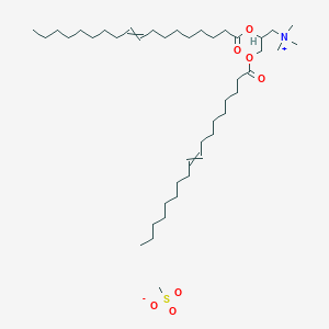 2,3-Di(octadec-9-enoyloxy)propyl-trimethylazanium;methanesulfonate