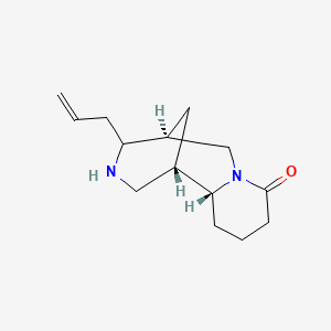 (1S,2R,9S)-10-prop-2-enyl-7,11-diazatricyclo[7.3.1.02,7]tridecan-6-one