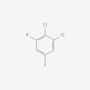 molecular formula C6H2Cl2FI B1410484 1,2-Dichloro-3-fluoro-5-iodobenzene CAS No. 1803827-04-4
