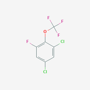 B1410501 1,5-Dichloro-3-fluoro-2-(trifluoromethoxy)benzene CAS No. 1806351-27-8