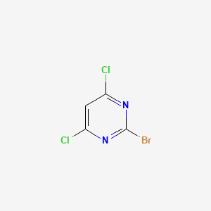 B1410510 2-Bromo-4,6-dichloropyrimidine CAS No. 1399480-88-6